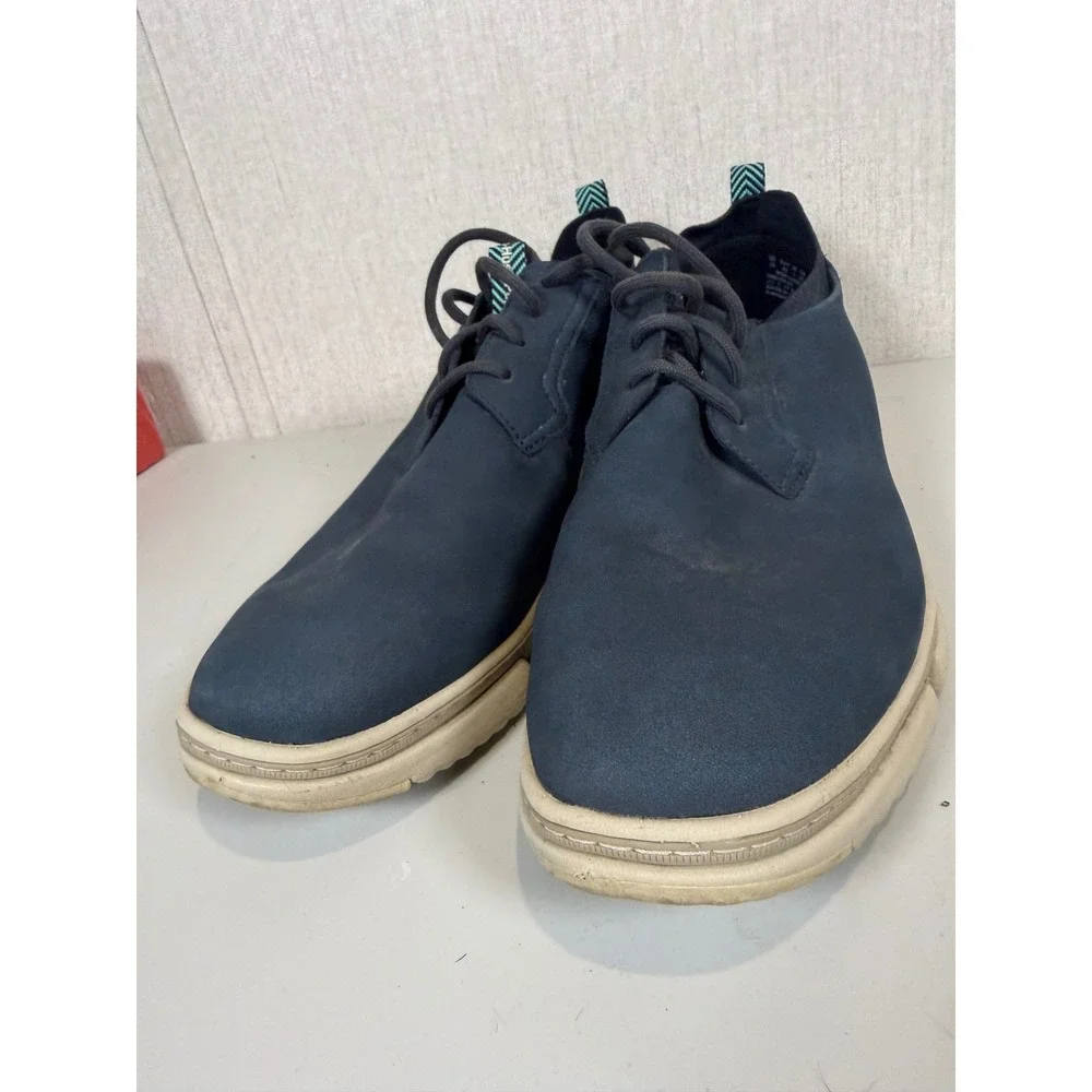 Hush‎ Puppies Bennet Plain Toe Oxford Shoes Men's Size 10 Blue HM02163-410